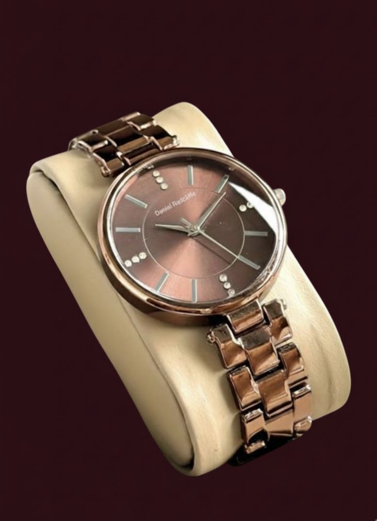 Daniel Radcliffe Women Atractive Brown Dial Luxury Trending Women Watches