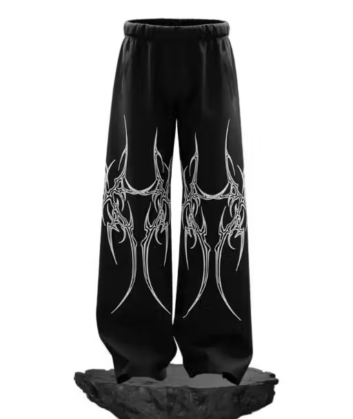 Unisex Womens/ Men's Lower Graphic printed Mutation Baggy Track Pant