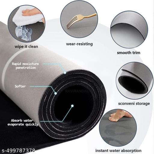 2 Pcs Kitchen Mats, Waterproof Memory Foam Kitchen Rugs, Standing Desk Mat Floor Mats, Comfort Runner Rug Carpets for Kitchen Floor, Sink - (2 PIS (120 * 40 cm, 40 * 60 cm) - HOME SHOPY