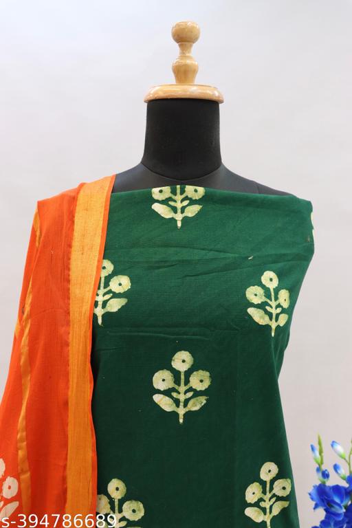 Pure cotton Batik print suit material - amamestyle