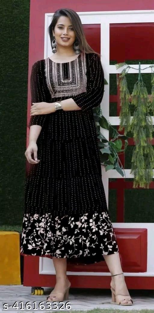 Women Anarkali Kurti  - amamestyle