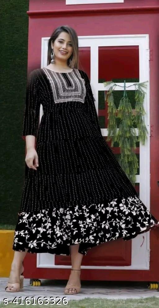 Women Anarkali Kurti  - amamestyle