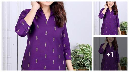 Alisha New Latest Pattern Attractive Kurtis for Girls