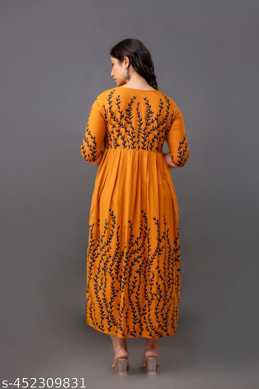 Abhisarika Voguish Anarkali Kurtis for Women - amamestyle