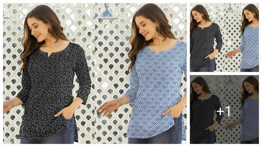 Women's Printed short Kurti combo For Women 