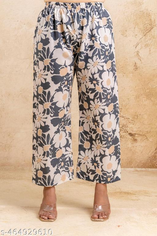 Printed Aline Kurta With Pants Set - amamestyle