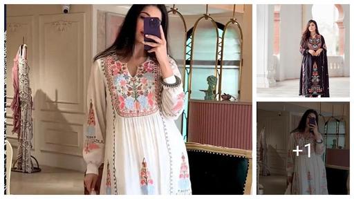 Party Wear Look Top Plazzo & Dupatta Set White