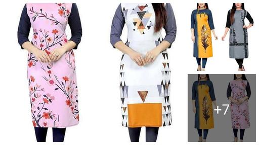 Polyster/Crepe fabric-Abhisarika Graceful Kurtis
