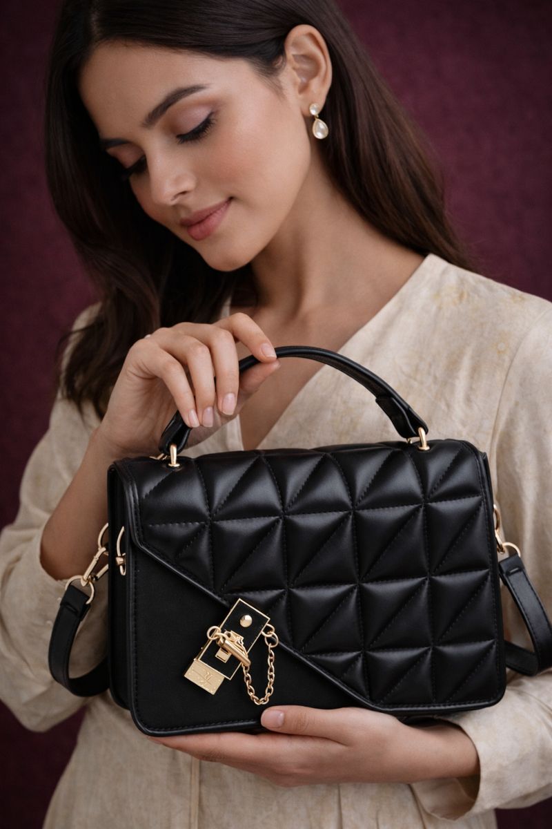 Classy PU Leather Black - Savéra collection