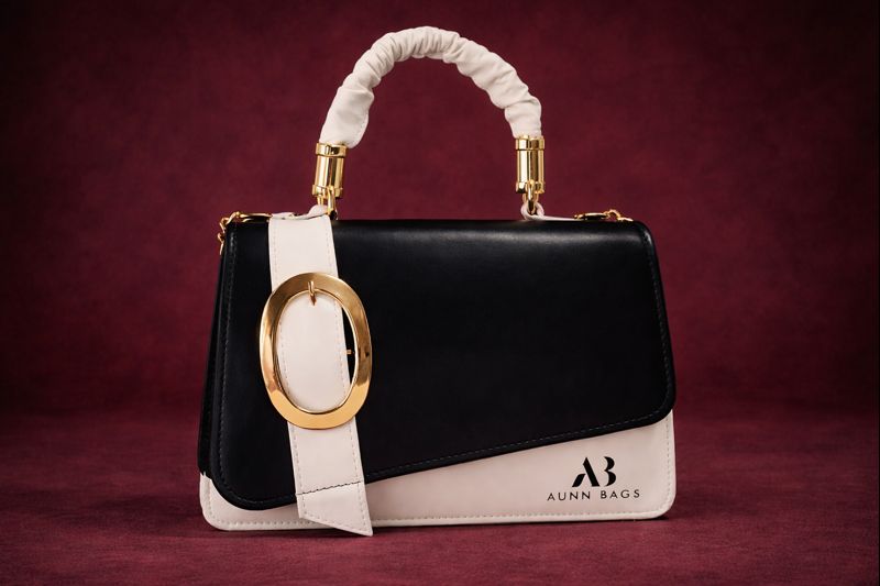 Classy PU Leather White Sling Bag For Girls And Women | Stylish New Sling Bag | HandBag For Women | - Savéra collection