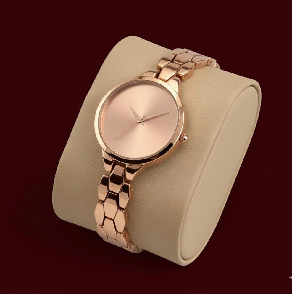 New Solid Designer Metal Analog Watches for Women - Savéra collection