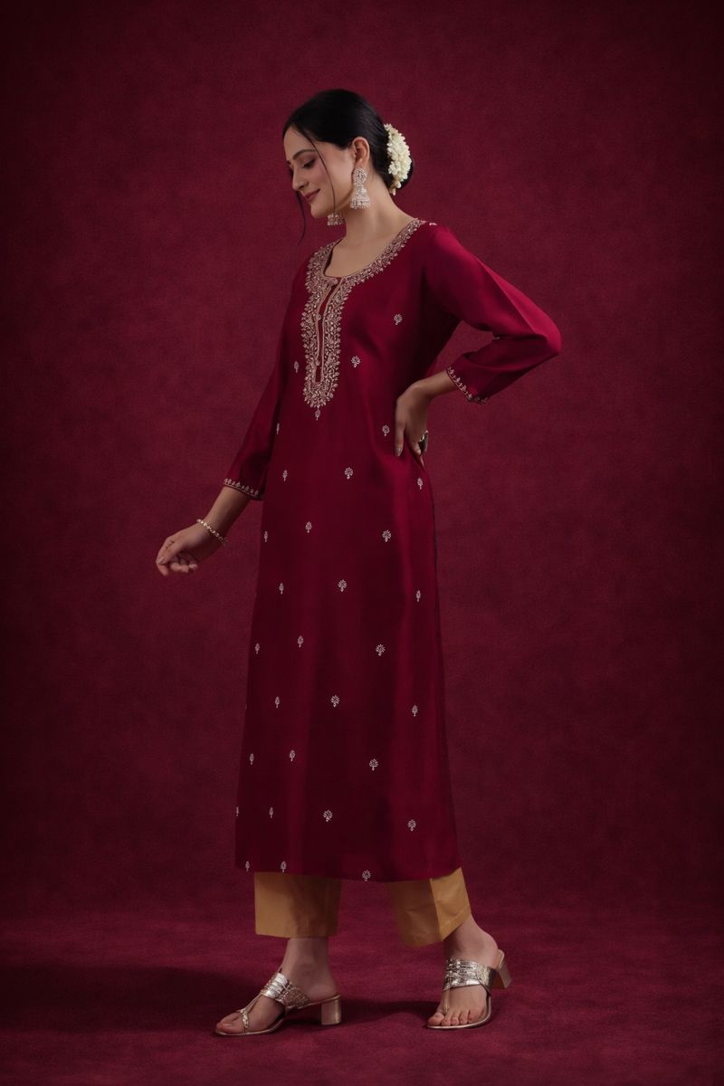 SILK KURTA  - Savéra collection