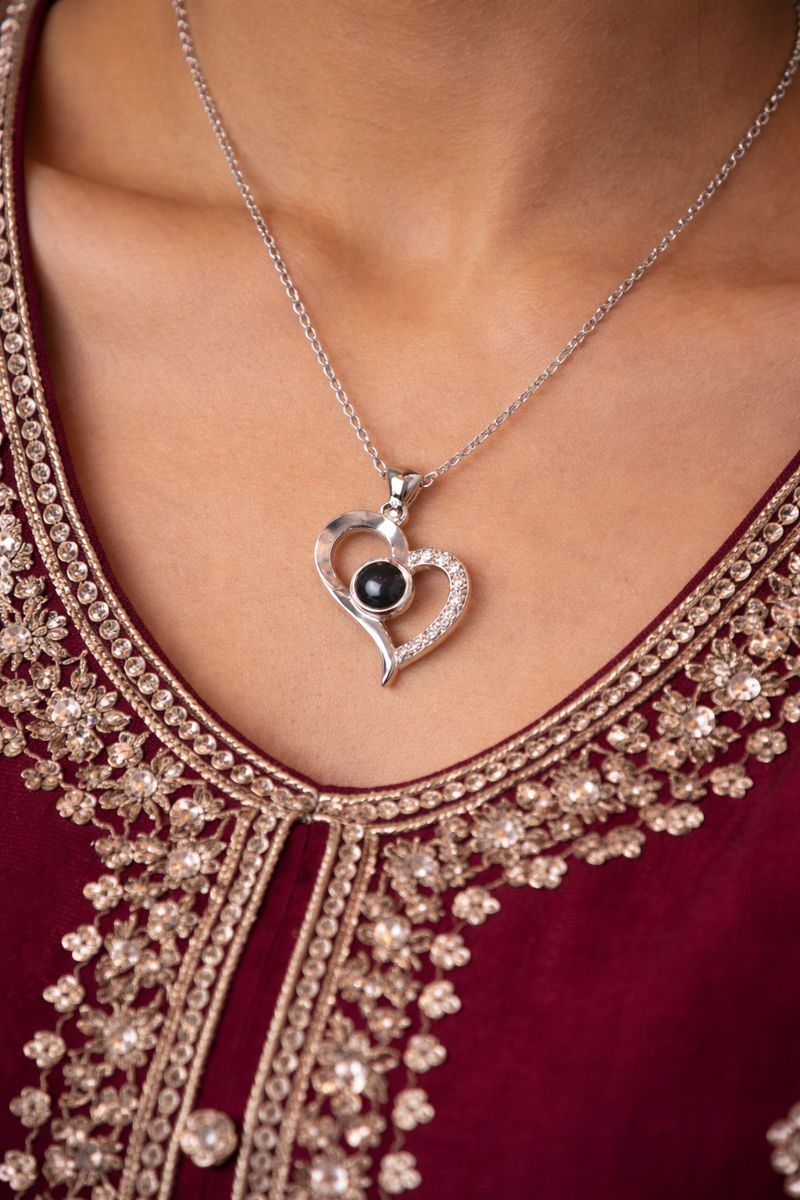 Limited Stock Available Necklace With Rose Gift Boxx, Bag, Wish Card For Wife, Girlfriend, Sister, Mother, Friend Wedding Gift Anniversary Birthday Gift valentine's day Gift - Savéra collection