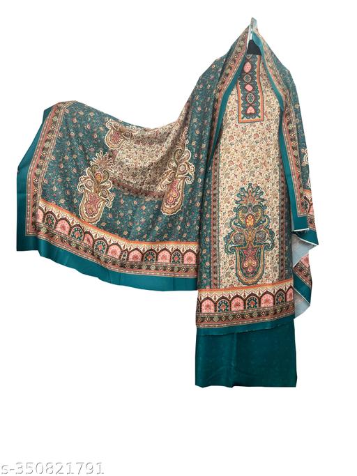 Printed Pashmina Winter Suit Shawl Set