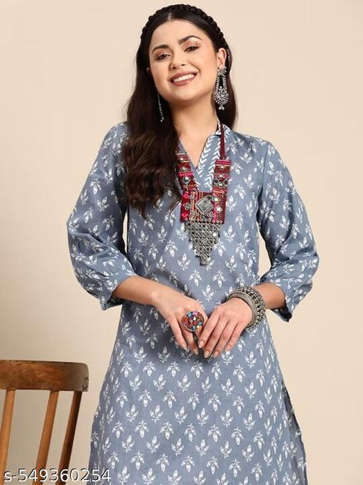 Combo of 2 Cotton Printed Kurta Sets for Women | Comfortable Daily Wear Ethnic Set - amamestyle