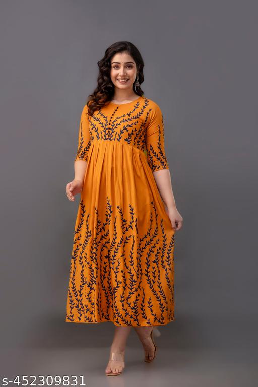 Abhisarika Voguish Anarkali Kurtis for Women - amamestyle