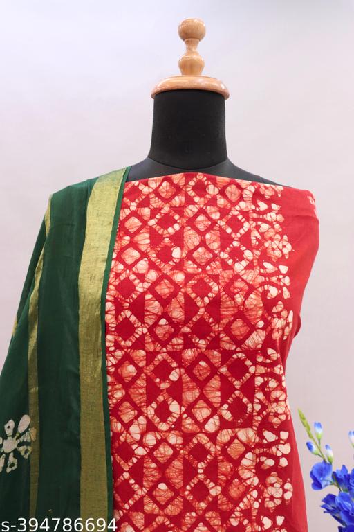 Pure cotton Batik print suit material - amamestyle