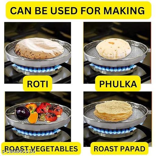 1 Grill Roaster for Gas Stove, Grill Mesh Tawa Jali for Kitchen Cooking ...