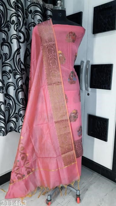 New Banarasi Party Wear Un-Stitched Suit