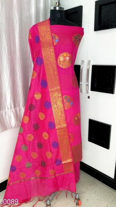 Banarasi Fancy Big Boota Suit With Dupatta & Salwar