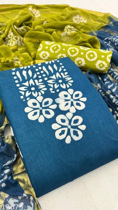 Pure cotton Batik suit material