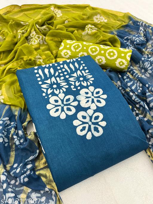 Pure cotton Batik suit material - amamestyle