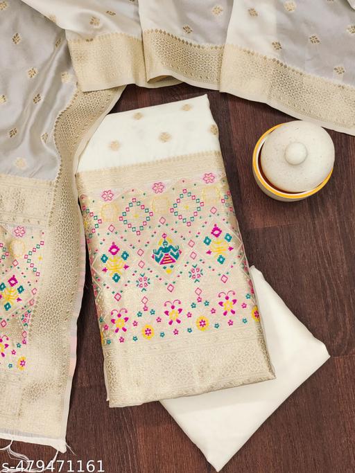 BANARASI SILK SUIT  - amamestyle