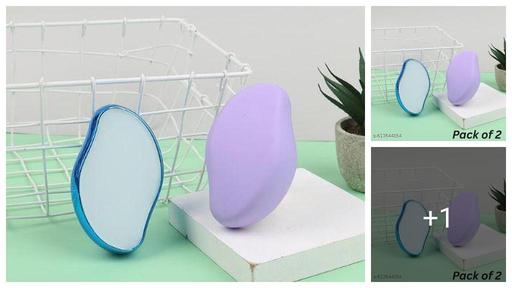 Crystall lHair Eraser, Crystall Hair Remover for Women and Men, Painless Exfoliation Magicc  Hair Remover Crystall Smooth Hair Remover for Legs, Back, Arms pack of 2