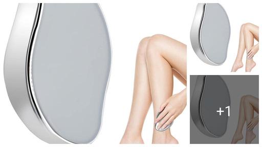 Crystal Hair Remover for Women and Men Upgraded Nano-crystalline Dots Technology Crystal Hair Eraser for Woman Painless Hair Remover for Womens Reusable Hair Removal Stone Hair Removal Crystal