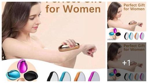 crystal hair removal without battery not a battery oprated multicolour