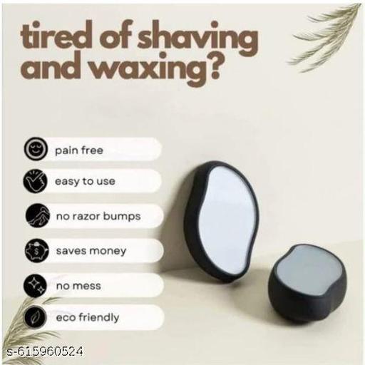  Crystall Hair Eraser for Women and Men, Hair Remover Painless Exfoliation Hair Removal Tool for Arms Legs Back, Washable Crystall Epilator Without Shaving for Smooth Skin pack of 1 - Abnlas Women’s Daily-Use Beauty & Self-Care