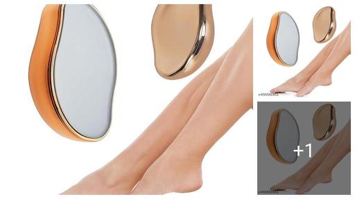 Crystal Hair Remover Stone | Painless Hair Removal Tool for Women & Men