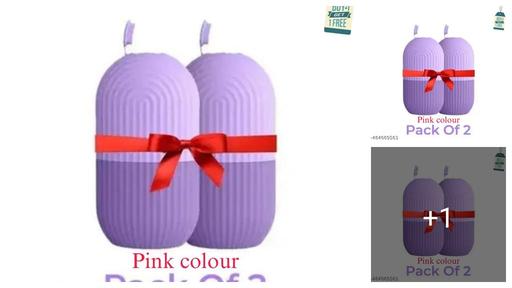 Ice Roller for Face Massager | Reusablee Ice Holder Tool for Glowing & Clearr Skin | Easy to Use and Carry | Cold Massage Therapy for Skin Pack Of 2 pink couler