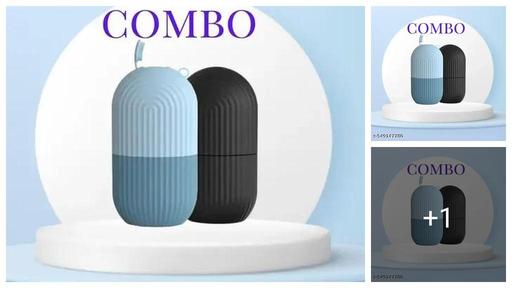 Ice Roller for Face with MOISTURIZING MASK, Eye, Neck and Body - Ice Cube Roller for Face Massager for Glowing Skin