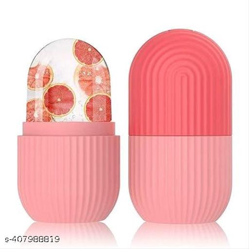 ice Roller for Face, Eyes and Neck, Brighten Skin & Enhance Your Natural Glow, Reusable Facial Treatment to Tighten & Tone Skin & De-Puff The Eye Area, Cryotherapy for Face PACK OF 3 combo - Abnlas Women’s Daily-Use Beauty & Self-Care