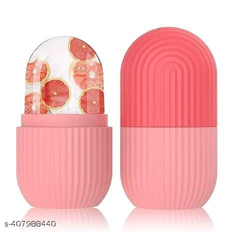 Combo of Ice Face Roller Massager, Ice Cube Roller For Face, Eyes And Neck Naturally Conditioning And Skin, De-Puff Eye Bags, Reduce Migraine Pain, Reusable Massage Silicone Ice Mold (Pack of 2) - Abnlas Women’s Daily-Use Beauty & Self-Care