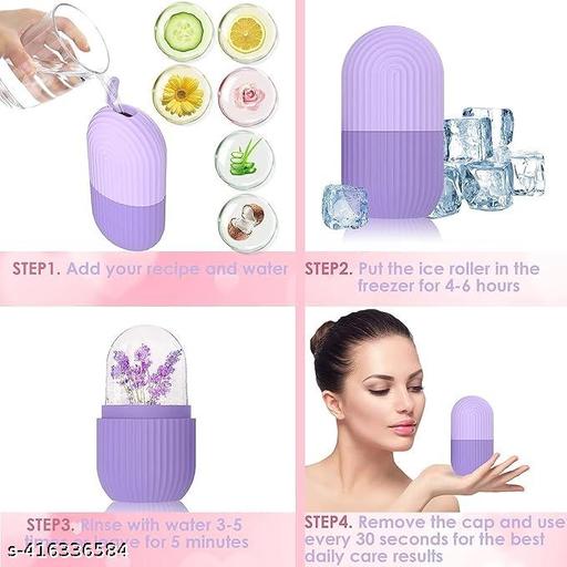 Face roller/ice roller/anty pempal/face ice roller( Pack Of 1) - Abnlas Women’s Daily-Use Beauty & Self-Care