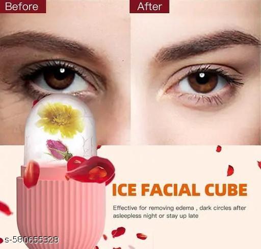 Ice Roller + Face Massager Combo – Cooling Skin Tightening & Puffiness Relief Set for Face, Eyes & Neck - Abnlas Women’s Daily-Use Beauty & Self-Care