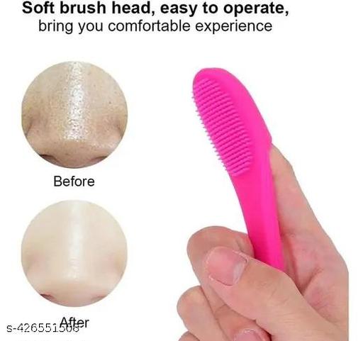 Manual Facial Cleansing Brush For Removing Blackheads and Massaging, Face Scrubber Cleanser Brush For Gently And Effectively Cleaning and ice roller for face women skin glowing ice cube massager Face Puffiness Relief Massage Skin Care Tools for face eye. Pack Of 2 (Multicolor) - Abnlas Women’s Daily-Use Beauty & Self-Care