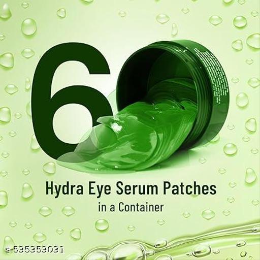Eye Pads, 60 Pieces Eye Pads Against Dark Circles with , Collagen Eye Mask Against Eye Bags, Collagen Under Eye Patches, Reduce Wrinkles and Puffiness. (Medium, GREEN TEA,ALOE VERA) - Abnlas Women’s Daily-Use Beauty & Self-Care