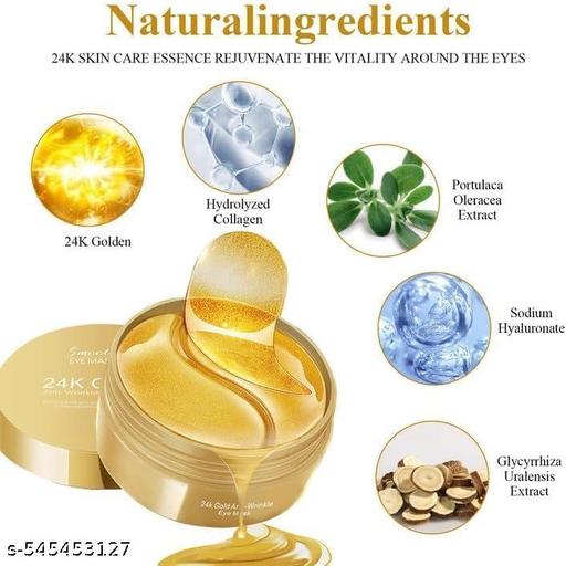 Eye Serum Patches. Under Eye Masks to Reduce Dark Circles, Puffiness Fine Lines & Wrinkles. Pack of 60 Patches (30 pairs) - Abnlas Women’s Daily-Use Beauty & Self-Care