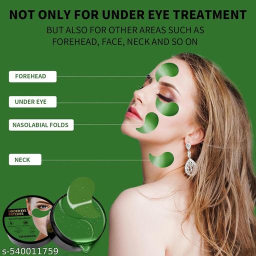Under Eye Masks for Dark Circles and Puffiness  60PCS , Under Eye Patches for Puffy Eyes Treatment, Under Eye Gel Pads /Seaweed, Aloe Vera, Peptides for Eye Bags Treatment, Eye Mask Patches Skincare - Abnlas Women’s Daily-Use Beauty & Self-Care