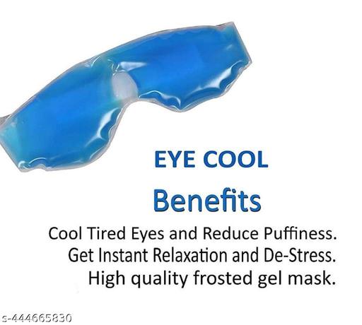 BNM ENTERPRISE Eye Mask with Cooling Gel | Eye Mask for Dark Circles | Eye Cooling Gel Pad |  Eye Mask | Pain Relief pack of 1 - Abnlas Women’s Daily-Use Beauty & Self-Care