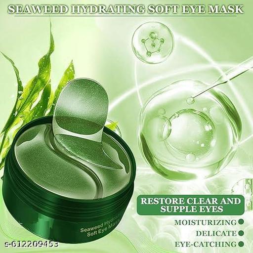 60 PCS Eye Patches for Dark Circles & Puffy Eyes Hydra Anti-Wrinkle Under Eye Serum Patches with Collagen Aloe Vera & Hyaluronic Acid Anti-Aging Gel Eye Masks for Fine Lines & Wrinkles - Abnlas Women’s Daily-Use Beauty & Self-Care