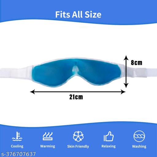 HSP Enterprise Eye Mask | Eye Mask with Cooling Gel | Eye Mask for Dark Circles | Eye Cooling Gel Pad | Reusable Eye Mask | Pain Relief | Eye Cooling Gel | Blue - Abnlas Women’s Daily-Use Beauty & Self-Care