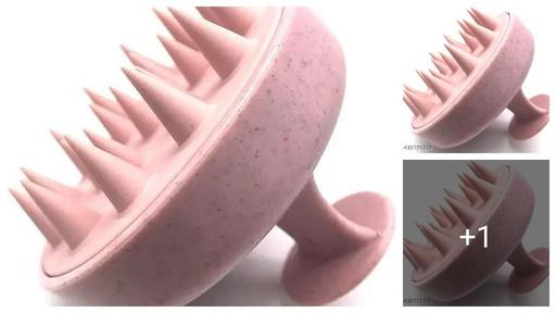 Head Massager , Scalp Massager, Scalp Massager For Hair Growth, Hair Massager, Hair Massager For Hair Growth, Hair Scalp Massager Brush, Hair Wash Brush, Head Scrubber, Hair Scalp Massager Shampoo Brush(Marble Pink)