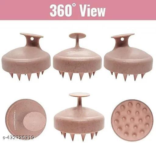 Head Massager , Scalp Massager, Scalp Massager For Hair Growth, Hair Massager, Hair Massager For Hair Growth, Hair Scalp Massager Brush, Hair Wash Brush, Head Scrubber, Hair Scalp Massager Shampoo Brush(Marble Pink) - Abnlas Women’s Daily-Use Beauty & Self-Care
