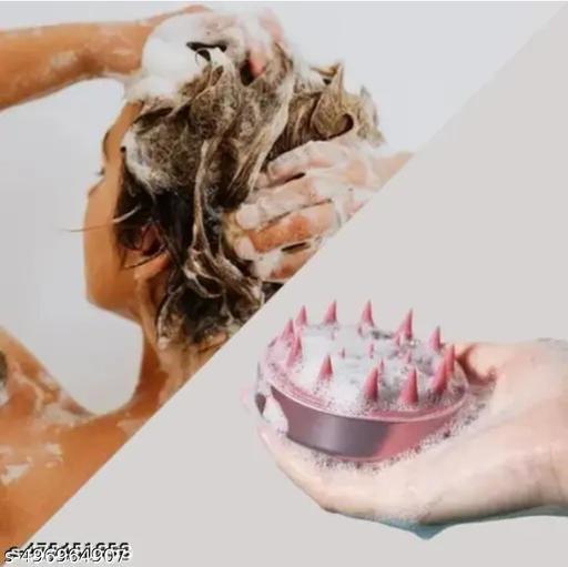 Face Jade Stone Roller Massager with Gua Sha Jade Stone | Hair Scalp Massager Shampoo Brush | Jade Stone Roller + Gua Sha + Shampoo Scalp Brushl - Abnlas Women’s Daily-Use Beauty & Self-Care