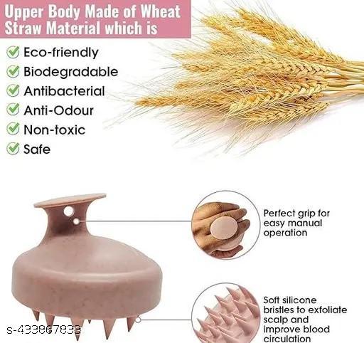 Head Massager , Scalp Massager, Scalp Massager For Hair Growth, Hair Massager, Hair Massager For Hair Growth, Hair Scalp Massager Brush, Hair Wash Brush, Head Scrubber, Hair Scalp Massager Shampoo Brush(Marble Pink) - Abnlas Women’s Daily-Use Beauty & Self-Care