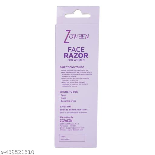 Facial razor pack of 3 - Abnlas Women’s Daily-Use Beauty & Self-Care